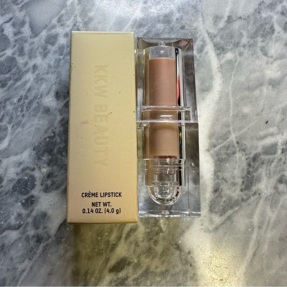 KKW Beauty Creme Lipstick Pink 3